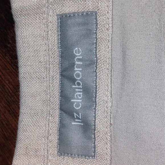 Liz Claiborne Linen Jacket - Picture 7 of 9